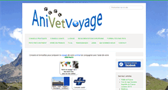 Desktop Screenshot of anivetvoyage.com